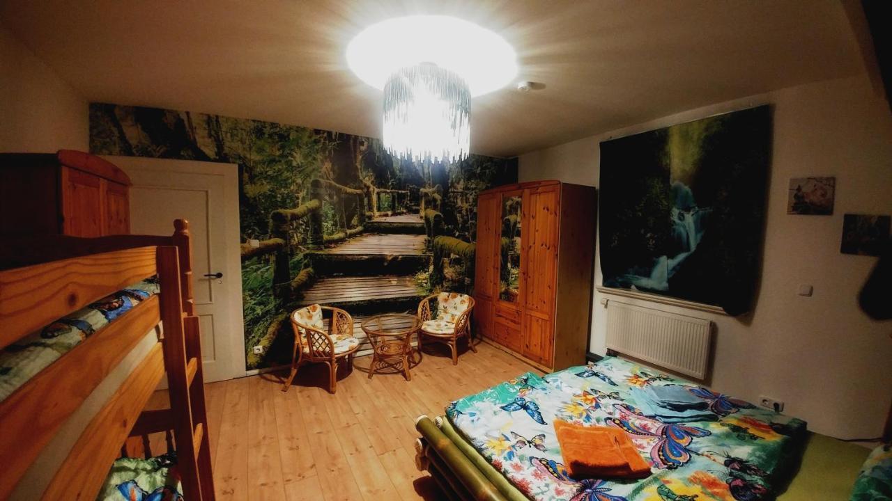 Historische Schule "Ferienwohnung Pauline" I&Ii Stobnitz Dış mekan fotoğraf