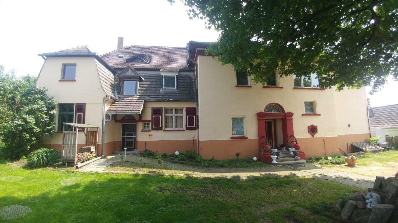 Historische Schule "Ferienwohnung Pauline" I&Ii Stobnitz Dış mekan fotoğraf