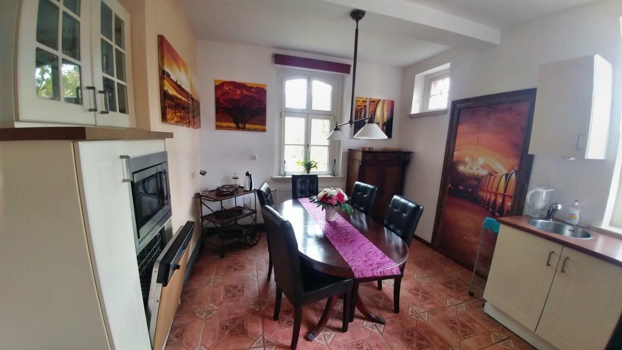 Historische Schule "Ferienwohnung Pauline" I&Ii Stobnitz Dış mekan fotoğraf