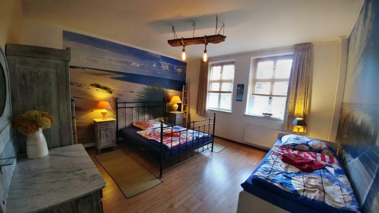 Historische Schule "Ferienwohnung Pauline" I&Ii Stobnitz Dış mekan fotoğraf