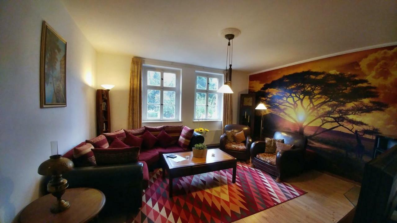 Historische Schule "Ferienwohnung Pauline" I&Ii Stobnitz Dış mekan fotoğraf