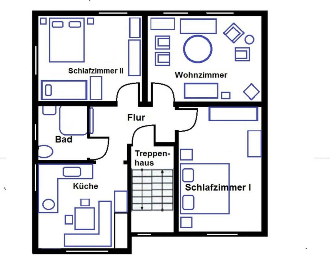 Historische Schule "Ferienwohnung Pauline" I&Ii Stobnitz Dış mekan fotoğraf